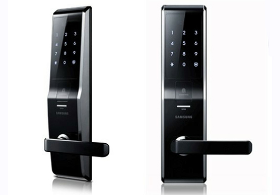 Cerradura Biometrica SAMSUNG. Con huella digital y teclado numérico